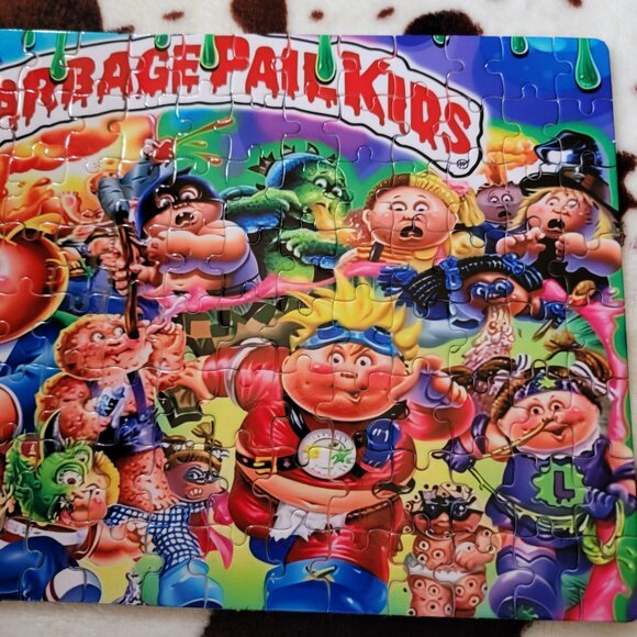 Garbage Pail Kids 120 Piece Custom Handmade Jigsaw Puzzle - Picture 2 of 4